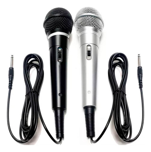 Kit Microfone Com Fio Microfone Com Cabo Microfone Dinâmico