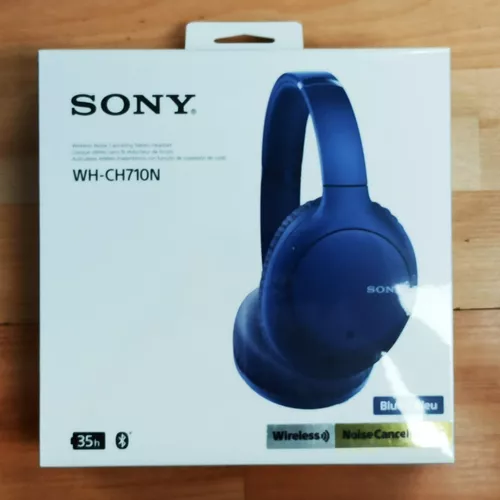 Audífonos Sony/ WH-CH710N/ Inalámbrico/ Con Cancelación de Sonido/ Azul
