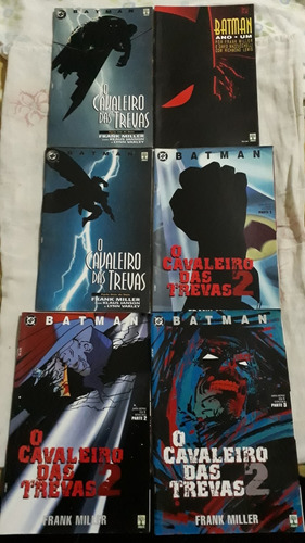 Hq Batman O Cavaleiro Das Trevas 1 E 2 + Ano Um Miller G2
