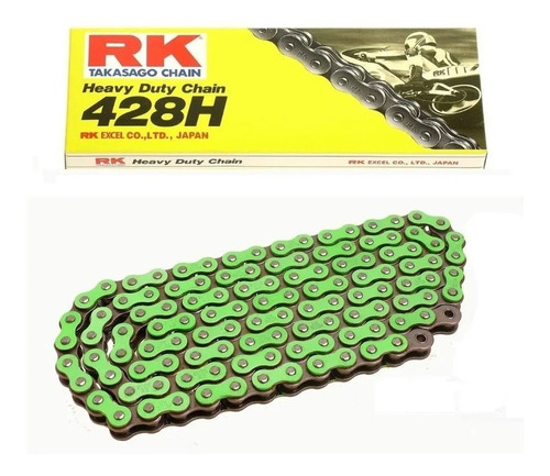 Cadena Rk Color 428 X136 Cg150 Xr125 Ybr125 Wave No Did 