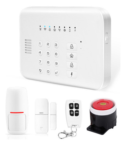 B Alarme De Porta E Janela Com Discagem Doméstica Gsm +