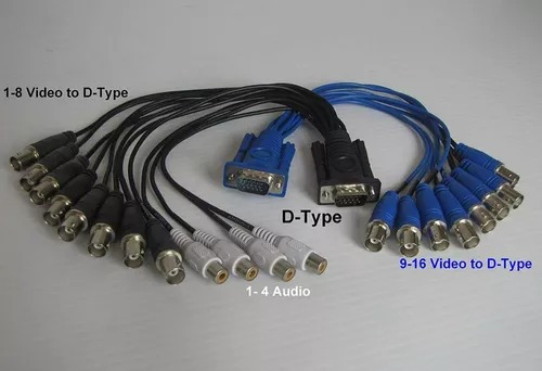 Cables Vga 15 Pines A 8 Bnc  