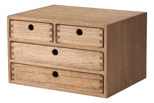 Caja Expositora Para Bolígrafos De Madera, Caja De