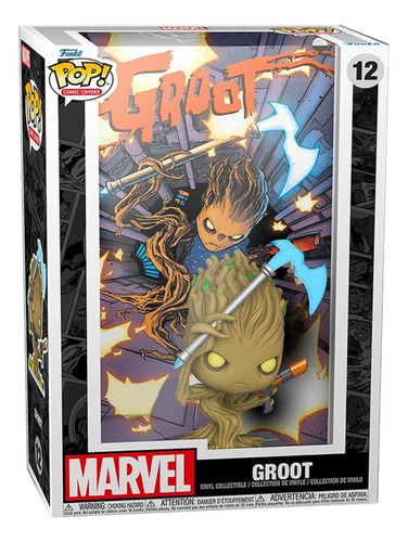 Funko Pop! Comic Covers #12 - Marvel - Groot - Nuevo !!