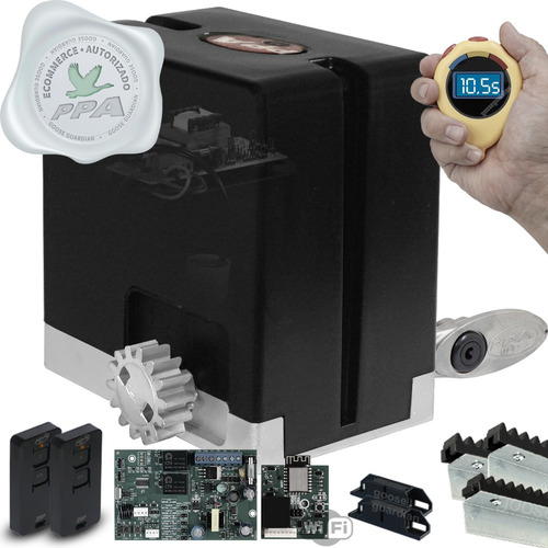 Motor 1/5hp Ppa Dz Hub Wifi App 3m Crem 2 Control 300kg Frequência 60hz 220v