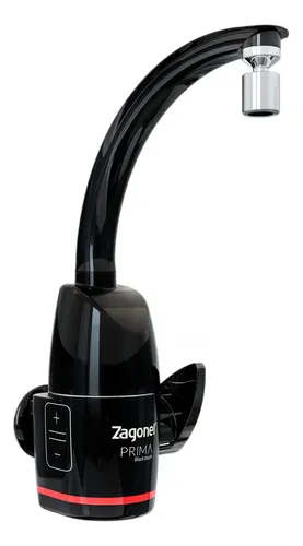 Torneira Elétrica Zagonel Prima Black Touch 220V 5500W Preta