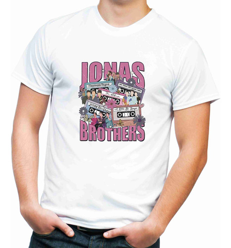 Camiseta Unisexx Banda Show Jonas Brothers Modelo 14