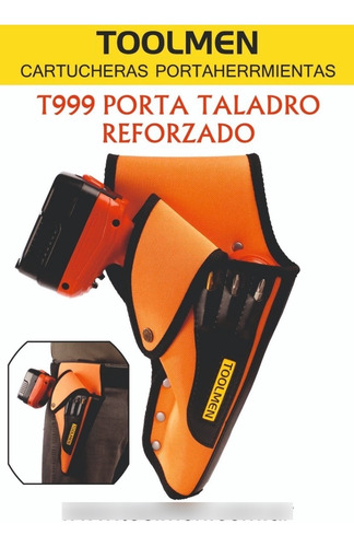 Imagen 4 de 9 de Cinturon Porta Herramientas Porta Taladro Ator Toolmen T999