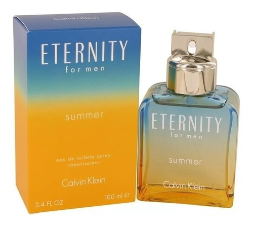 Perfume Eternity Air para hombre Edt de Calvin Klein, 100 ml, volumen de la unidad: 100 ml