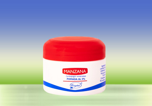 Pomada De Manzana Crystal Pack 3 Piezas De 50 Gramos C/u Citronela