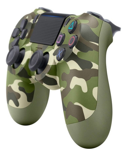 Joystick Inalámbrico Sony Playstation Ps4 Dualshock 4 Color Green Camouflage Green Camouflage