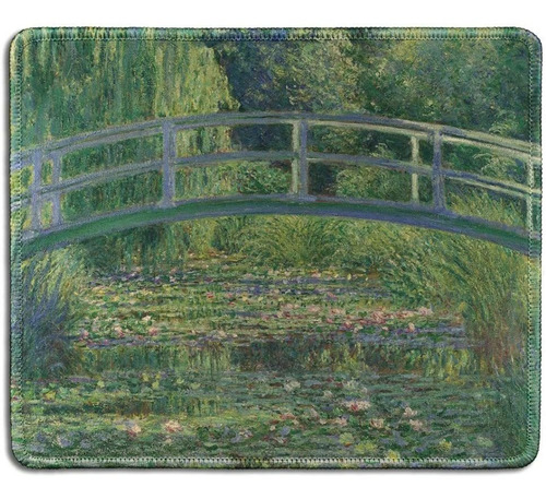 Mouse Pad Pintura Los Nenufares Monet 7.9 X 9.5 Pulgadas