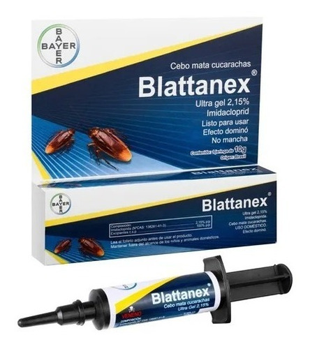 Blattanex 10gr. Efectivo Veneno Para Chiripas Y Cucarachas