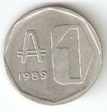 Lote Austral Variedad Punto En La Unidad 10 Monedas S/c 1989