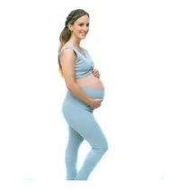 Comprar Calza Maternal Con Faja Contenedora Embarazadas Premium