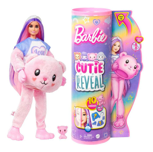 Boneca Barbie Cutie Reveal Articulada Mattel Original