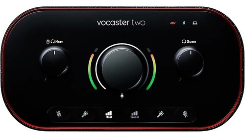 Focusrite Vocaster Two Podcasting Interface For Content 