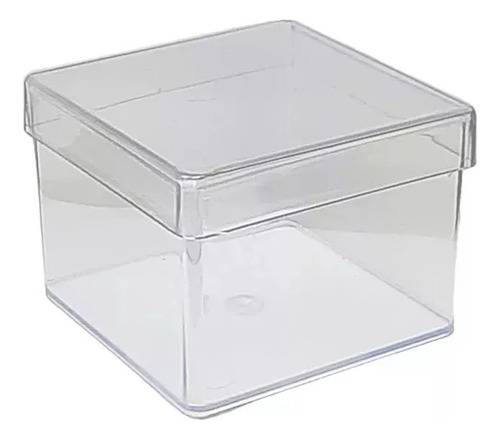 10 Cajas Plastico Golosinas Pastillero 9 X 9 X 5 Cm.   