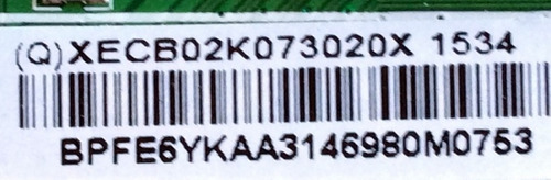 Main Vizio Xecb02k073 / 715g7234-m01-001 / Modelo D28h-c1 (Usado)