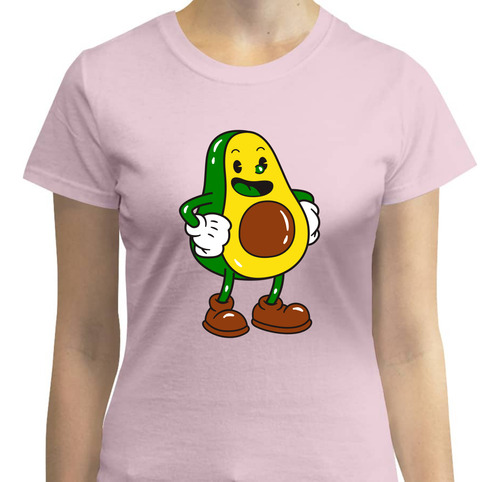 Playera Para Mujer Estampado Aguacate 38