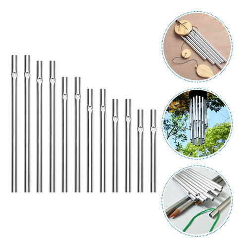 Accesorios Metálicos Para Campanillas De Viento En Espiral,.