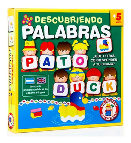 Juego De Mesa Descubriendo Palabras Ruibal De Casa Valente