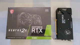 Nvidia Msi Ventus Geforce Rtx 3060 Ventus 2x 12g