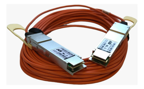 Cabo Fibra Óptica Aoc Aoi: Qsfp28, 100gb, 12m