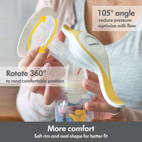 Medela Extractor De Leche Manual Con Flex Shields Harmony