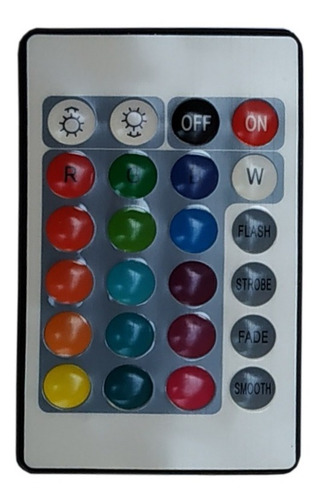 3 Pz Spot Led Rgb Para Piso 3w Con Control Remoto Emp3p