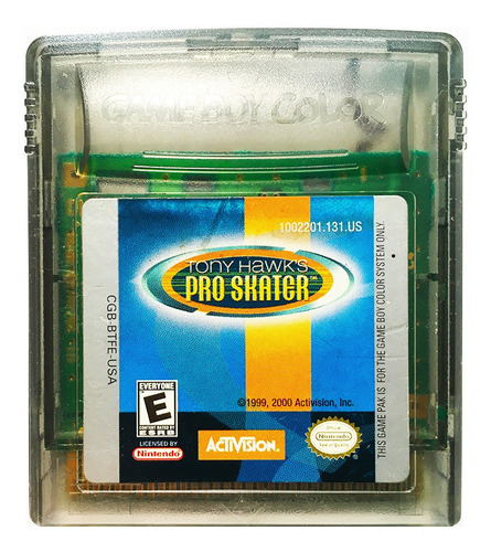 Tony Hawks Pro Skater - Nintendo Gbc & Gba