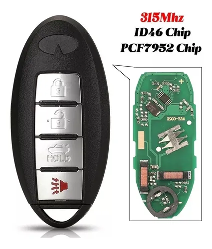 comprar Llave Nissan Con Chip (2007-2015)