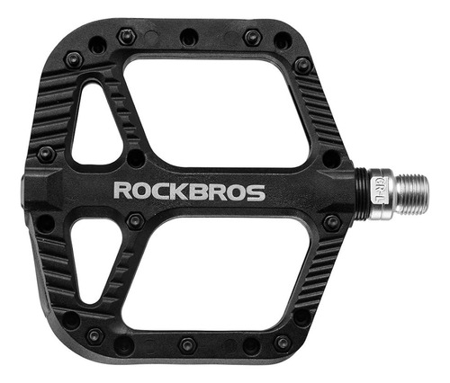 Rock Bros Mountain Bike Pedales Nylon Composite Bearing 9/16