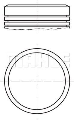 Pistones 75.0 Mm(std)jgo.comp.1.4 Fiat City