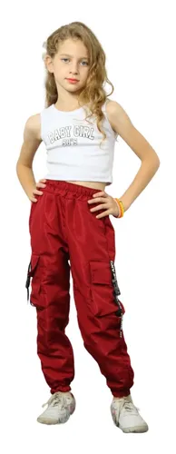 Calça tactel vermelha sales