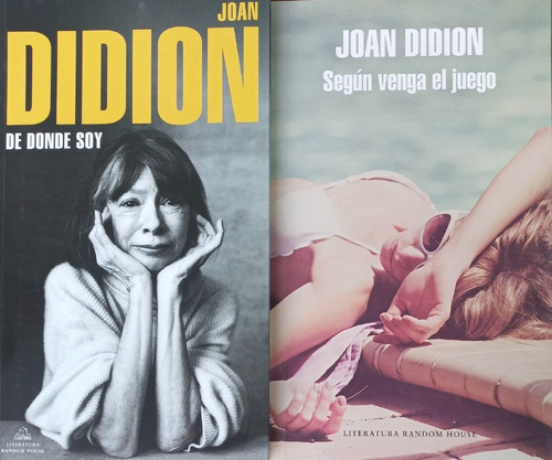 X2 De Donde Soy + Según Venga El Juego - Didion - Penguin 