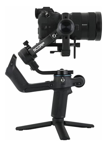 Estabilizador para câmera Feiyu SCORPC cor preta.