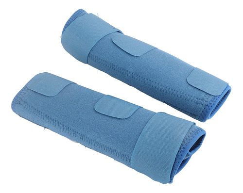 1 Par De Botas Deportivas Horse Leg Wraps Blue Sports Medici