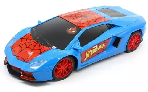 Carro controle remoto homem aranha