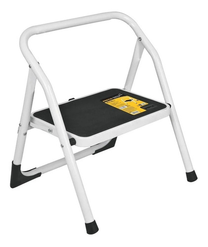 Imagen 1 de 3 de Escalera Tubular, Plegable, 1 Peldaño, Pretul 24117