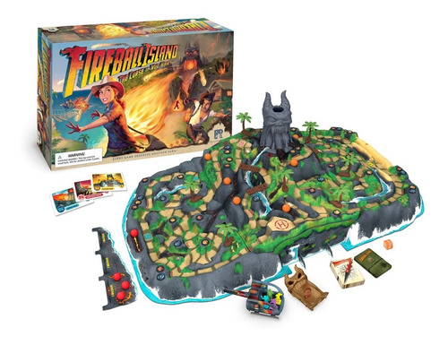 Fireball Island The Curse Of Vul-kar Juego De Mesa