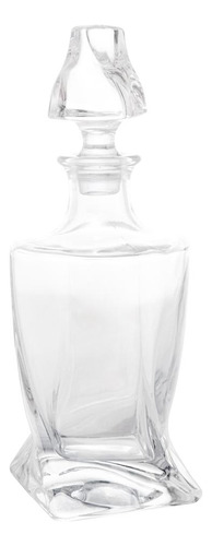 Garrafa Wolff Tortile De Cristal Para Whisky 750ml