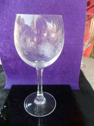 Juego De Copas Cristal Rumano (Usado)