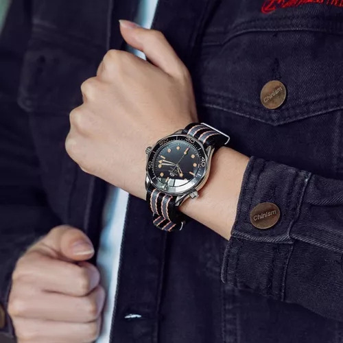Relógio Mecânico Automático Paulareis Com Pulseira De Malha