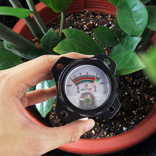 Medidor De Ph Y Humedad De Suelo 2en1, Electrodo Impermeable