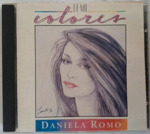 Daniela Romo. De Mil Colores. Cd Org Usado. Qqf. Ag.