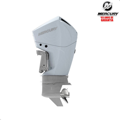 Motor Popa Mercury 4t 225hp L Efi V6 Mecânico Pes Física Bco
