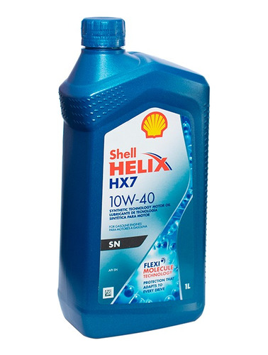 Aceite Shell 10w40 Semi Sintetico Original Hx7 Toda Vzla!!