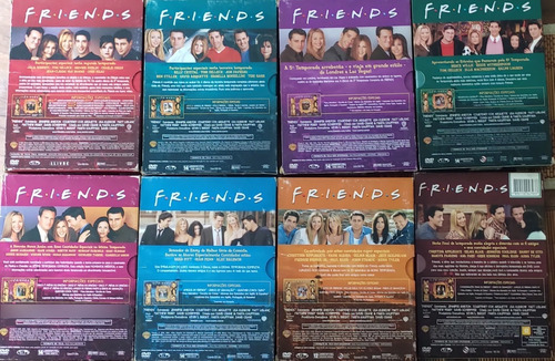 Serie Tv Dvd Friends Temporada Completas Originales Usada