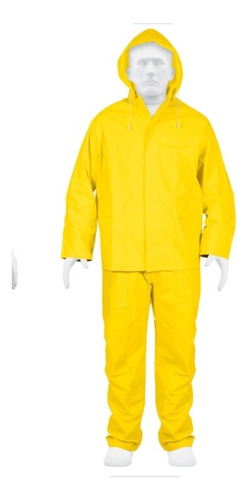 Impermeable Motorizado Amarillo Poncho Gabán Tallas M L Xl